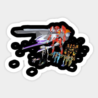 FULL TEAM Sticker